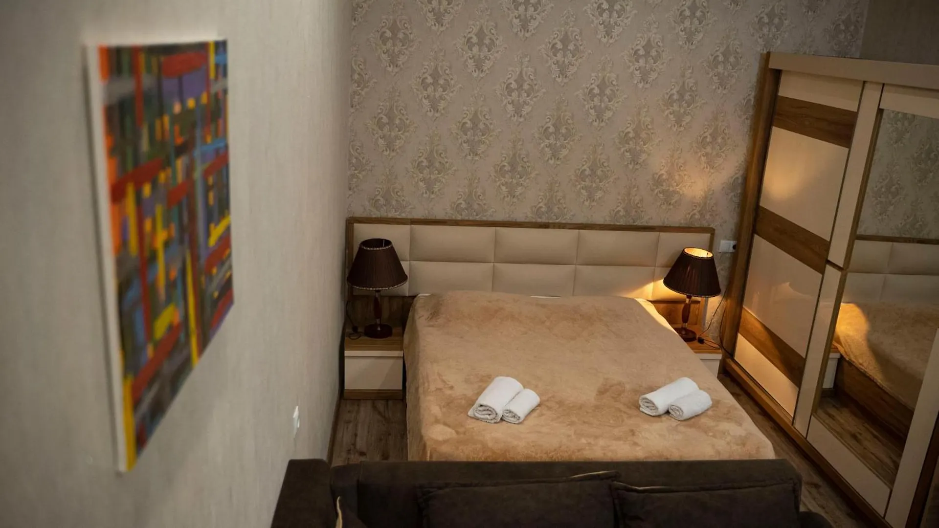 Cozy Studio In The Historical Center Of ティビリシ アパート
